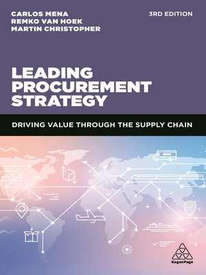cover image of Leading Procurement Strategy